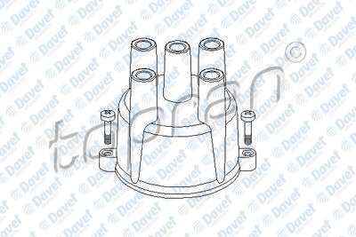 TOPRAN 202006001 Distributor Kapagi (Corsa-B/Astra-F C12nz C14se)
